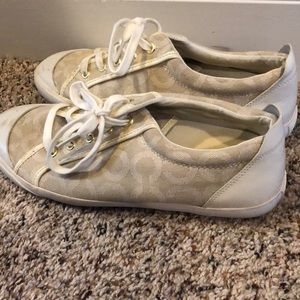 Coach tennis shoes.